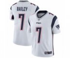 New England Patriots #7 Jake Bailey White Vapor Untouchable Limited Player Football Jersey