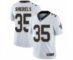 New Orleans Saints #35 Marcus Sherels White Vapor Untouchable Limited Player Football Jersey