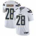 Los Angeles Chargers #28 Melvin Gordon White Vapor Untouchable Limited Player NFL Jersey