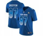 Minnesota Vikings #97 Everson Griffen Limited Royal Blue 2018 Pro Bowl Football Jersey