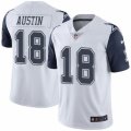 Dallas Cowboys #18 Tavon Austin Limited White Rush Vapor Untouchable NFL Jersey
