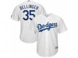 Los Angeles Dodgers #35 Cody Bellinger White Cool Base Jersey