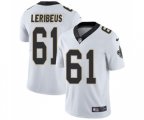 New Orleans Saints #61 Josh LeRibeus White Vapor Untouchable Limited Player Football Jersey
