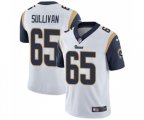 Los Angeles Rams #65 John Sullivan White Vapor Untouchable Limited Player Football Jersey