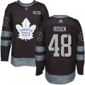 Toronto Maple Leafs #48 Calle Rosen Authentic Black 1917-2017 100th Anniversary NHL Jersey