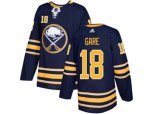 Adidas Buffalo Sabres #18 Danny Gare Navy Blue Home Authentic Stitched NHL Jersey