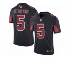 Arizona Cardinals #5 Drew Stanton Limited Black Rush NFL Jersey