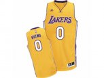 Los Angeles Lakers #0 Kyle Kuzma Swingman Gold Home NBA Jersey