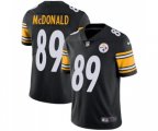 Pittsburgh Steelers #89 Vance McDonald Black Team Color Vapor Untouchable Limited Player Football Jersey