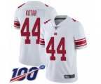 New York Giants #44 Doug Kotar White Vapor Untouchable Limited Player 100th Season Football Jersey