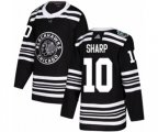 Chicago Blackhawks #10 Patrick Sharp Authentic Black 2019 Winter Classic NHL Jersey
