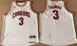 Cleveland Cavaliers #3 Thomas White Stitched NBA Jersey