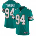 Miami Dolphins #94 Lawrence Timmons Aqua Green Alternate Vapor Untouchable Limited Player NFL Jersey