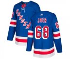Adidas New York Rangers #68 Jaromir Jagr Premier Royal Blue Home NHL Jersey