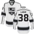 Los Angeles Kings #38 Paul LaDue Authentic White Away NHL Jersey