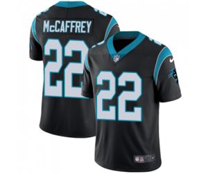 Carolina Panthers #22 Christian McCaffrey Black Team Color Vapor Untouchable Limited Player Football Jersey