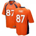 Denver Broncos #87 Noah Fant Nike Orange Vapor Untouchable Limited Jersey
