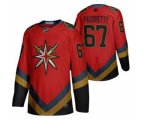 Vegas Golden Knights #67 Max Pacioretty 2021 Red Reverse Retro Stitched Hockey Jersey