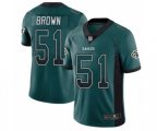 Philadelphia Eagles #51 Zach Brown Limited Green Rush Drift Fashion Football Jersey