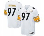 Pittsburgh Steelers #97 Cameron Heyward Game White Football Jersey