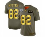 Dallas Cowboys #82 Jason Witten Olive Gold 2019 Salute to Service Limited Football Jersey