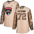 Florida Panthers #72 Frank Vatrano Authentic Camo Veterans Day Practice NHL Jersey