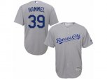 Kansas City Royals #39 Jason Hammel Replica Grey Road Cool Base MLB Jersey