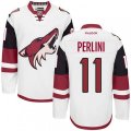 Arizona Coyotes #11 Brendan Perlini Authentic White Away NHL Jersey