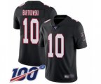 Atlanta Falcons #10 Steve Bartkowski Black Alternate Vapor Untouchable Limited Player 100th Season Football Jersey