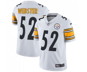 Pittsburgh Steelers #52 Mike Webster White Vapor Untouchable Limited Player Football Jersey