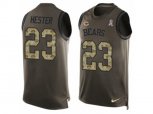 Chicago Bears #23 Devin Hester Limited Green Salute to Service Tank Top Alternate NFL Jersey
