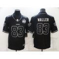 Oakland Raiders #83 Darren Waller Black 60th Anniversary Vapor Untouchable Limited Jersey