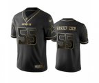 Dallas Cowboys #55 Leighton Vander Esch Black Golden Edition Limited Player Football Jersey