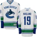 Vancouver Canucks #19 Markus Naslund White NHL Jersey