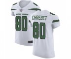 New York Jets #80 Wayne Chrebet Elite White Football Jersey