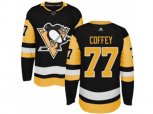 Adidas Pittsburgh Penguins #77 Paul Coffey Authentic Black Home NHL Jersey
