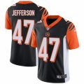 Cincinnati Bengals #47 Malik Jefferson Black Team Color Vapor Untouchable Limited Player NFL Jersey