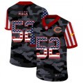 Chicago Bears #52 Khalil Mack Camo Flag Nike Limited Jersey