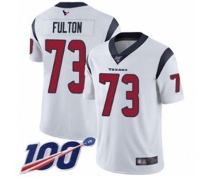Houston Texans #73 Zach Fulton White Vapor Untouchable Limited Player 100th Season Football Jersey