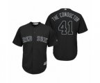 Boston Red Sox Chris Sale The Conductor Black 2019 Players' Weekend Replica Jersey