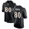 Baltimore Ravens #80 Miles Boykin Nike Black Vapor Limited Player Jersey