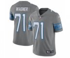 Detroit Lions #71 Ricky Wagner Limited Steel Rush Vapor Untouchable Football Jersey
