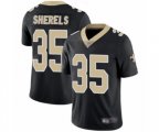 New Orleans Saints #35 Marcus Sherels Black Team Color Vapor Untouchable Limited Player Football Jersey