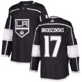 Los Angeles Kings #17 Jonny Brodzinski Premier Black Home NHL Jersey