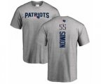 New England Patriots #55 John Simon Ash Backer T-Shirt