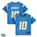 Los Angeles Chargers #10 Justin Herbert Nike Powder Blue Jersey