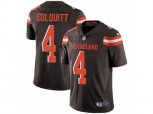 Cleveland Browns #4 Britton Colquitt Vapor Untouchable Limited Brown Team Color NFL Jersey