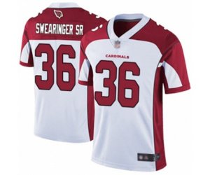 Arizona Cardinals #36 D.J. Swearinger SR White Vapor Untouchable Limited Player Football Jersey