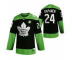 Toronto Maple Leafs #24 Kasperi Kapanen Green Hockey Fight nCoV Limited Hockey Jersey