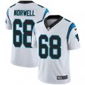 Carolina Panthers #68 Andrew Norwell White Vapor Untouchable Limited Player NFL Jersey